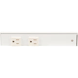 Task Lighting APT9-2W-P-WT-R angle power strip
