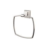 Top Knobs STK5PN TOP BATH (R) Stratton Bath Towel Ring Polished Nickel