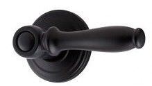 Kwikset 740ADL-514 iron black keyed entry lever