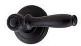 Kwikset 740ADL-514 iron black keyed entry lever