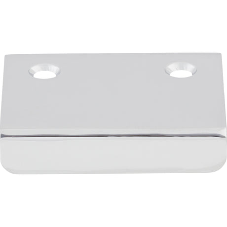 Top Knobs TK102PC Tab 1 1/4" Center to Center Finger Pull Polished Chrome