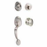 Sure-Loc AT507-AR 15 satin nickel single cylinder handleset