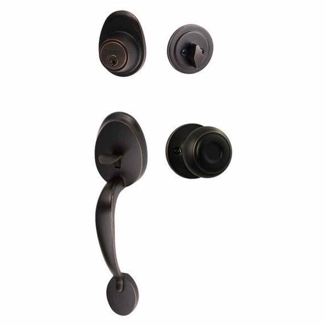 Sure-Loc AT507-JN 11P vintage bronze single cylinder handleset
