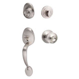 Sure-Loc AT507-JN 15 satin nickel single cylinder handleset