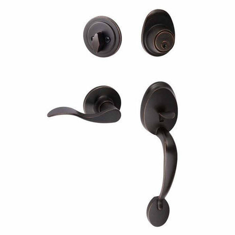 Sure-Loc AT507-SB LH 11P vintage bronze single cylinder handleset