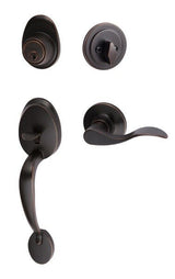 Sure-Loc AT507-SB RH 11P vintage bronze single cylinder handleset