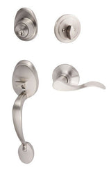 Sure-Loc AT507-SB RH 15 satin nickel single cylinder handleset