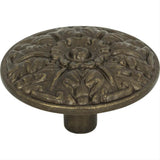 Atlas Homewares 138-BB Hammered Medallion Knob 1-1/2" Burnished Bronze
