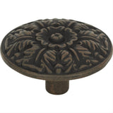 Atlas Homewares 138-R Hammered Medallion Knob 1-1/2" Rust