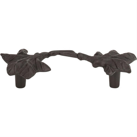 Atlas Homewares 2202-O Vineyard Leaf Pull 3" Center to Center Aged Bronze