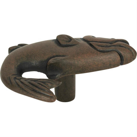 Atlas Homewares 2204-R Fish Knob 2-1/4" Rust
