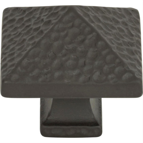 Atlas Homewares 2237-O Craftsman Square Knob 1-1/4" Aged Bronze