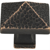 Atlas Homewares 2237-VB Craftsman Square Knob 1-1/4" Venetian Bronze