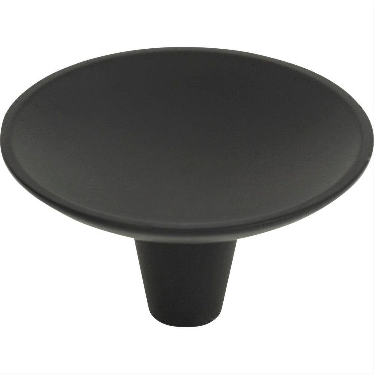 Atlas Homewares 226-BL Dap Round Knob 2" Matte Black