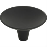 Atlas Homewares 226-BL Dap Round Knob 2" Matte Black