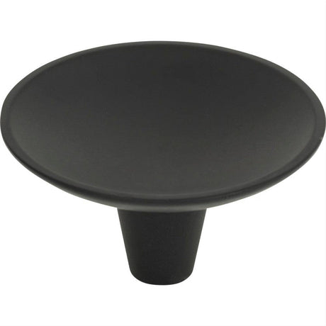 Atlas Homewares 226-BL Dap Round Knob 2" Matte Black