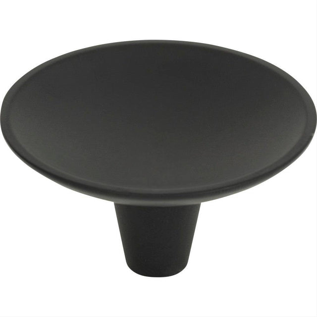 Atlas Homewares 226-BL Dap Round Knob 2" Matte Black