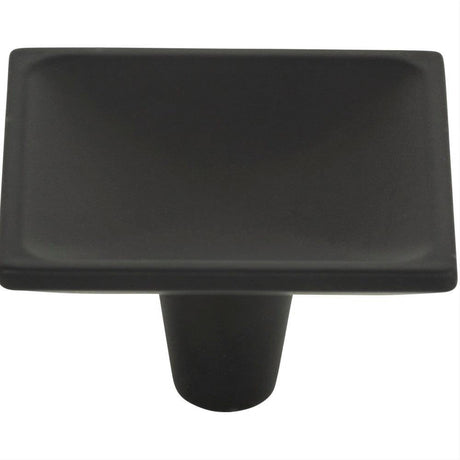 Atlas Homewares 227-BL Dap Square Knob 2" Matte Black