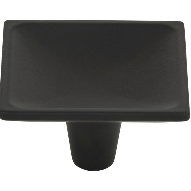 Atlas Homewares 227-BL Dap Square Knob 2" Matte Black