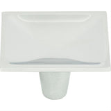 Atlas Homewares 227-CH Dap Square Knob 2" Polished Chrome