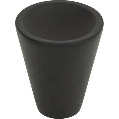 Atlas Homewares 228-BL Dap Cone Knob 1" Matte Black