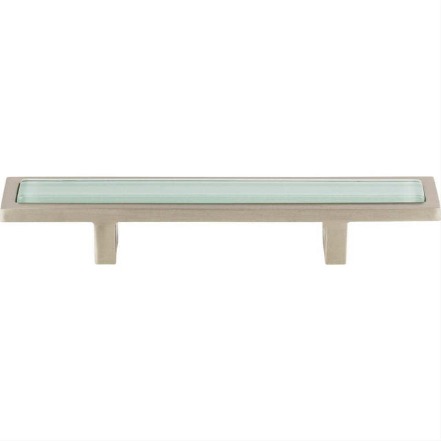 Atlas Homewares 231-GR-BRN Spa Black Pull 3" Center to Center Brushed Nickel