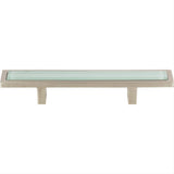 Atlas Homewares 231-GR-BRN Spa Green Pull 3" Center to Center Brushed Nickel