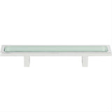 Atlas Homewares 231-GR-CH Spa Green Pull 3" Center to Center Polished Chrome