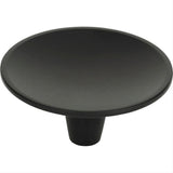 Atlas Homewares 233-BL Dap Round Knob 2-1/2" Matte Black