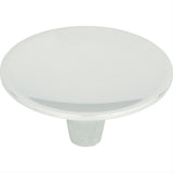 Atlas Homewares 233-CH Dap Round Knob 2-1/2" Polished Chrome