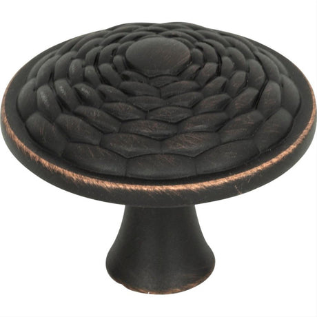 Atlas Homewares 236-VB Mandalay Round Knob 1-5/16" Venetian Bronze