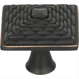Atlas Homewares 237-VB Mandalay Square Knob 1-1/4" Venetian Bronze