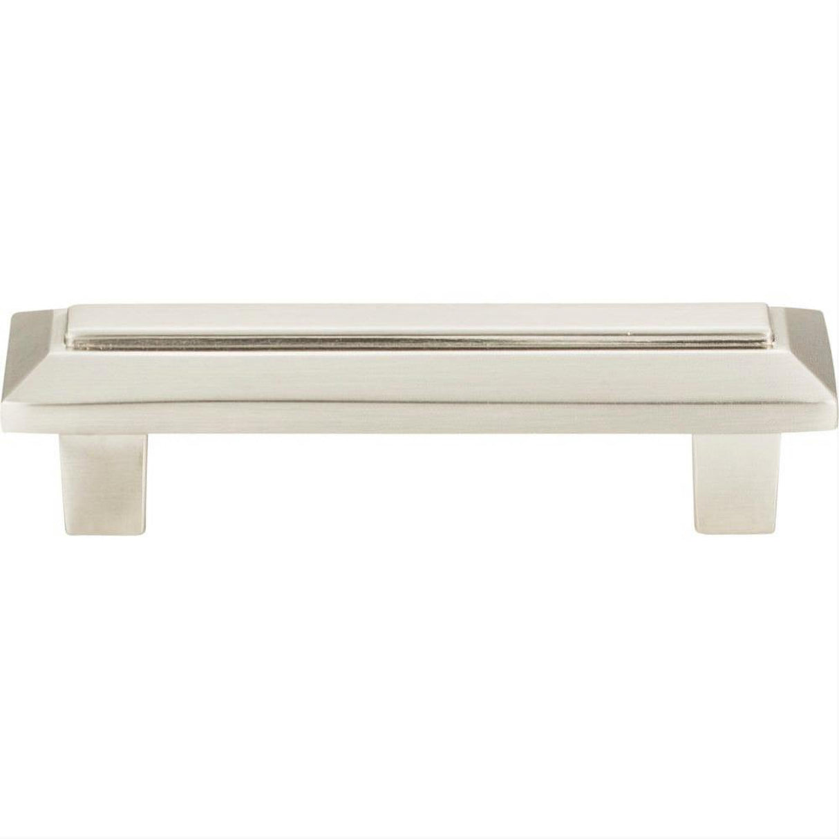 Atlas Homewares 241-BRN Trocadero Pull 3" Center to Center Brushed Nickel