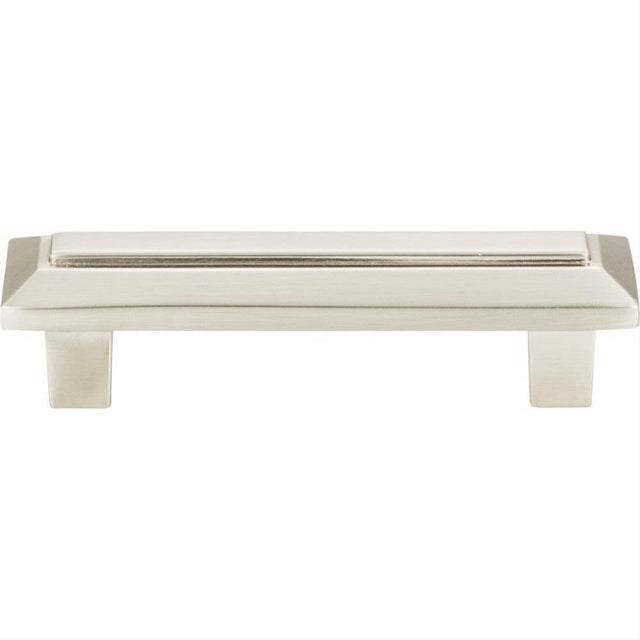 Atlas Homewares 241-BRN Trocadero Pull 3" Center to Center Brushed Nickel