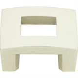 Atlas Homewares 255-PN Centinel Square Knob 1-1/4" Center to Center Polished Nickel