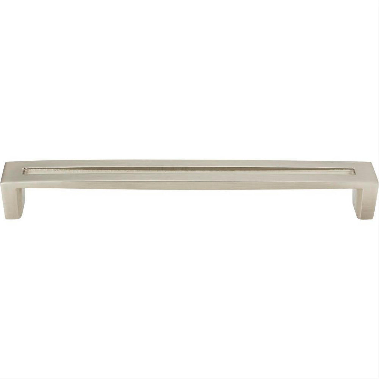 Atlas Homewares 256-BRN Centinel Pull 7-9/16" Center to Center Brushed Nickel