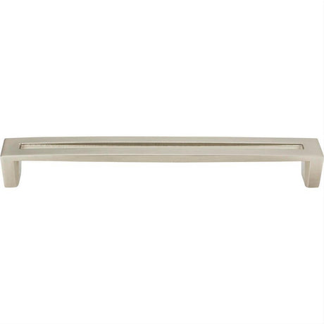 Atlas Homewares 256-BRN Centinel Pull 7-9/16" Center to Center Brushed Nickel