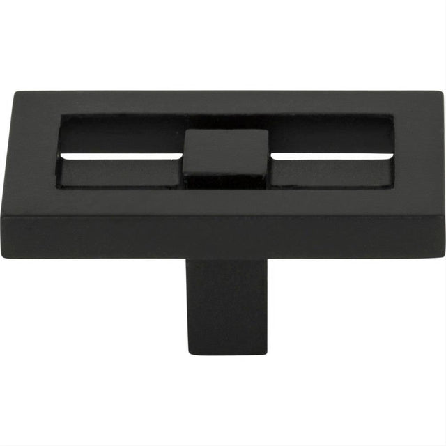 Atlas Homewares 261-BL Nobu Rectangle Knob 1-3/4" Matte Black