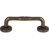 Atlas Homewares 264-BB Hammered Medallion Pull 3" Center to Center Burnished Bronze