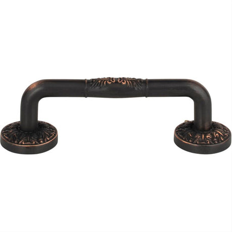 Atlas Homewares 264-VB Hammered Medallion Pull 3" Center to Center Venetian Bronze