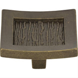 Atlas Homewares 270-BB Primitive Square Knob 1-1/2" Burnished Bronze