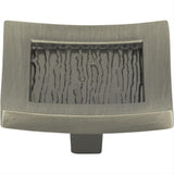 Atlas Homewares 270-BRN Primitive Square Knob 1-1/2" Brushed Nickel