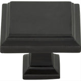 Atlas Homewares 289-MB Sutton Place Square Knob 1-1/4" Modern Bronze