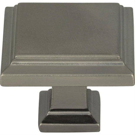 Atlas Homewares 289-SL Sutton Place Square Knob 1-1/4" Slate