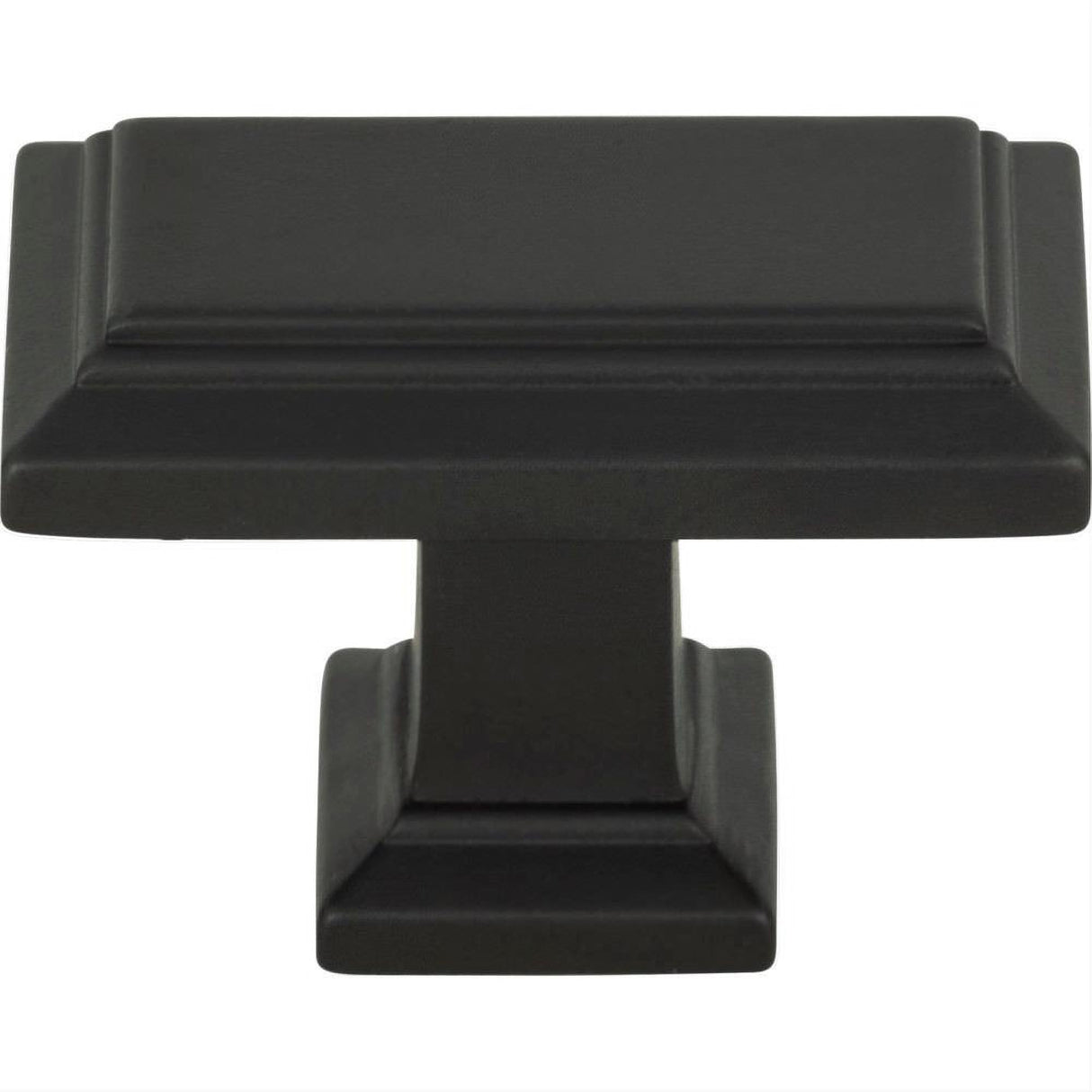 Atlas Homewares 290-MB Sutton Place Rectangle Knob 1-7/16" Modern Bronze