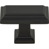 Atlas Homewares 290-MB Sutton Place Rectangle Knob 1-7/16" Modern Bronze