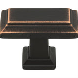 Atlas Homewares 290-VB Sutton Place Rectangle Knob 1-7/16" Venetian Bronze