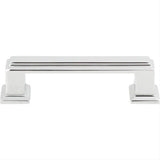 Atlas Homewares 291-CH Sutton Place Pull 3" Center to Center Polished Chrome