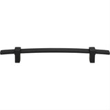 Atlas Homewares 304-BL Buckle Up Pull 6-5/16" Center to Center Matte Black