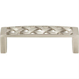 Atlas Homewares 310-BRN Lattice Pull 3" Center to Center Brushed Nickel